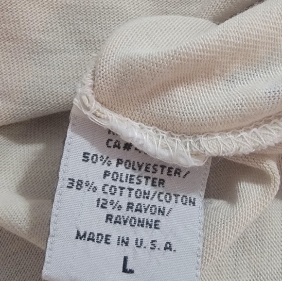 Stussy Beige Graphic Long Sleeve Tee - Picture 5 of 6